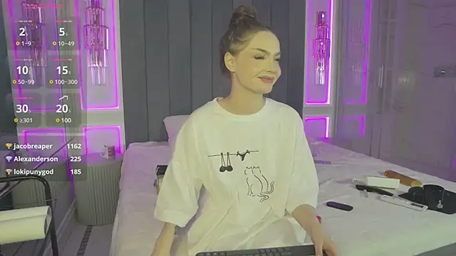 Snapshot of AlexaBright chatting on February 27, 2025, 6:42 pm AlexaBright online show from February 27, 2025, 6:42 pm