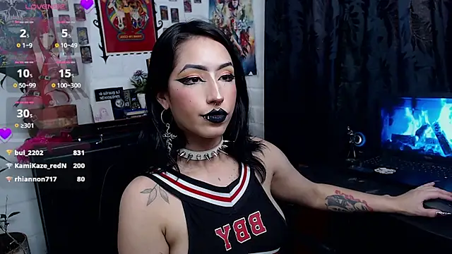 Nyx Blackmoon online show from March 9, 2025, 4:22 pm