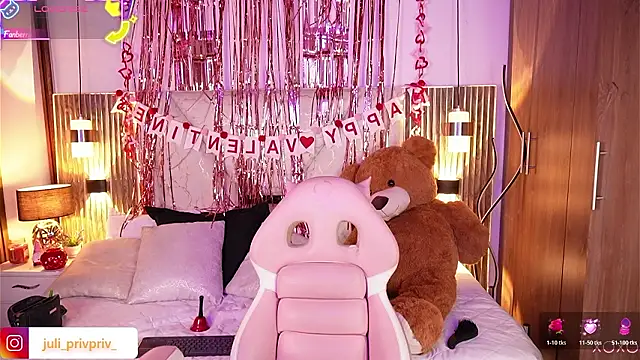 Julieta priv online show from February 16, 2026, 2:35 pm