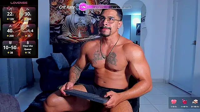 Valentino Dosantos  online show from March 19, 2025, 12:23 pm