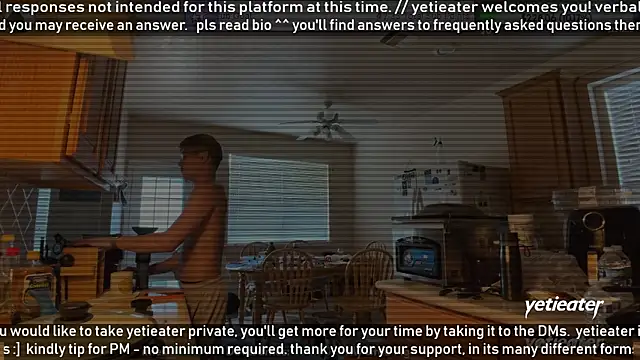 Snapshot of yetieater chatting on July 8, 2026, 3:49 pm yetieater online show from July 8, 2026, 3:49 pm