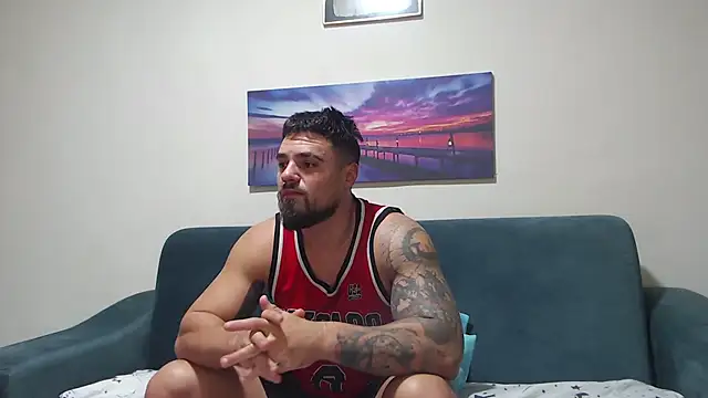 Snapshot of Tiberius_hunk chatting on October 19, 2025, 7:53 am Tiberius hunk online show from October 19, 2025, 7:53 am