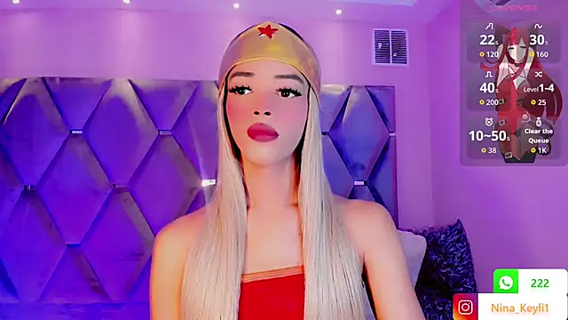 Nina Keyli online show from October 11, 2025, 7:56 pm