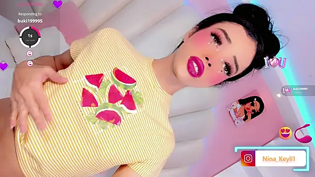 Nina Keyli online show from March 6, 2026, 7:43 pm