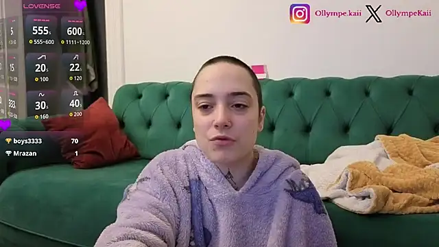 OllympeKaii online show from December 20, 2025, 3:57 am