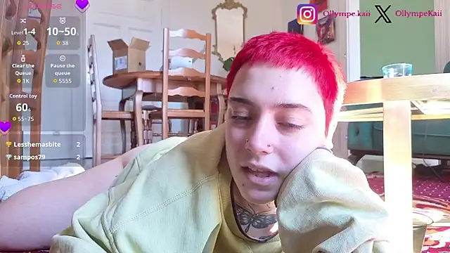 OllympeKaii online show from March 23, 2026, 1:04 pm