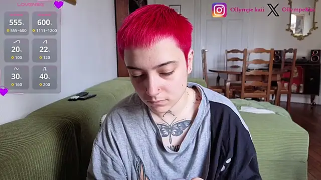 OllympeKaii online show from April 20, 2026, 8:17 am