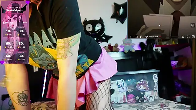 Snapshot of Devil_And_Princess chatting on June 21, 2026, 2:03 am Devil And Princess online show from June 21, 2026, 2:03 am