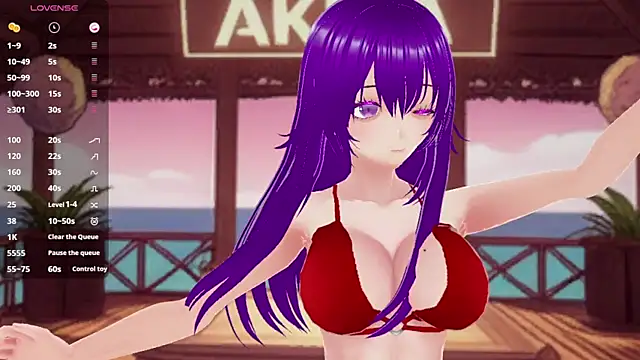 AkiraVixent online show from November 10, 2025, 1:10 pm