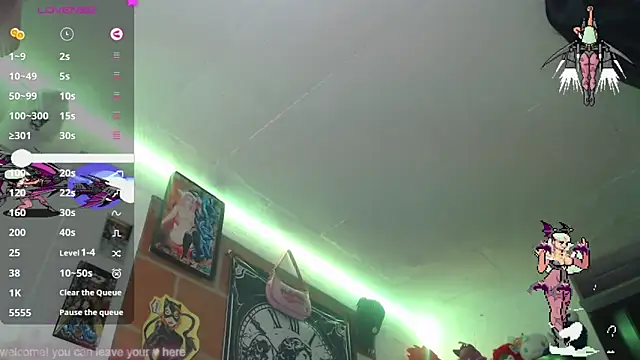 d3m0ny0 0 online show from September 13, 2025, 10:31 pm