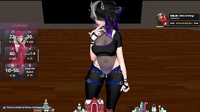 Bowsette Cami online show from November 12, 2025, 3:23 pm