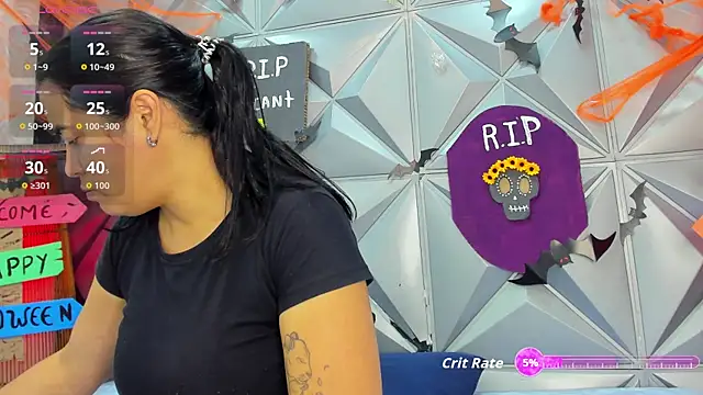 Snapshot of GreciaFox1 chatting on October 22, 2025, 11:10 am GreciaFox1 online show from October 22, 2025, 11:10 am