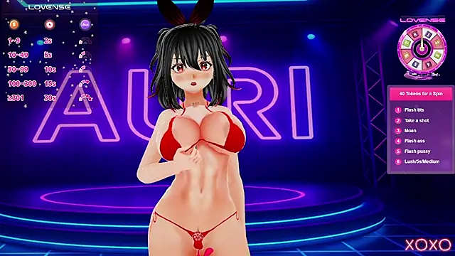 Auri Hikaru online show from October 13, 2025, 6:19 pm