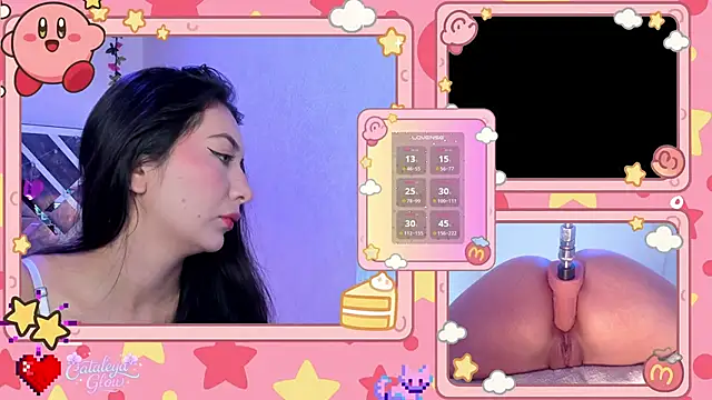 CataleyaGlow online show from September 24, 2025, 4:49 am