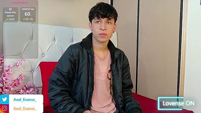 Axel  Evans online show from October 9, 2025, 12:14 pm