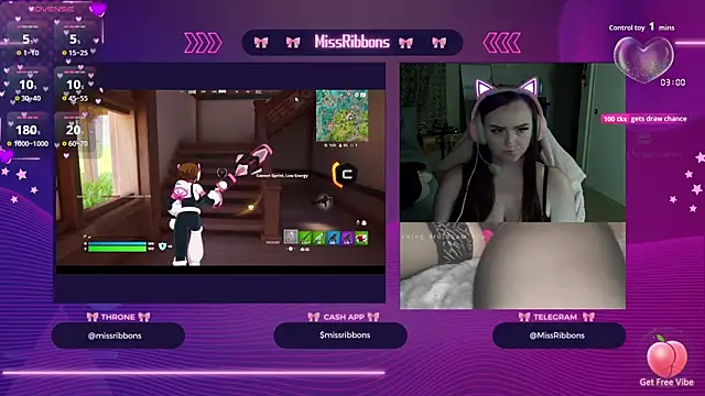 Snapshot of missribbons chatting on October 1, 2025, 7:20 pm missribbons online show from October 1, 2025, 7:20 pm