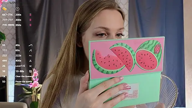 CindyGreen online show from November 21, 2025, 6:45 am