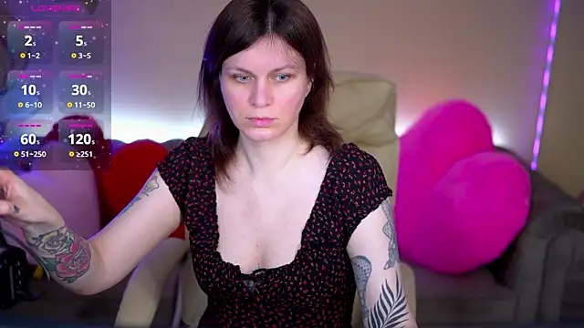 TinaMelt online show from February 22, 2026, 7:34 pm