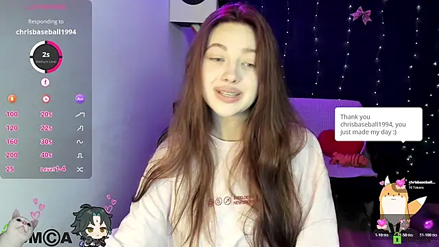 Snapshot of AmourLily chatting on July 20, 2026, 12:40 pm AmourLily online show from July 20, 2026, 12:40 pm