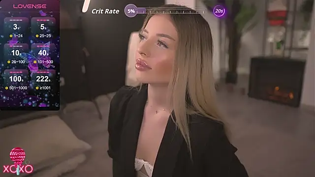 SerenaNoir online show from April 4, 2026, 9:01 pm