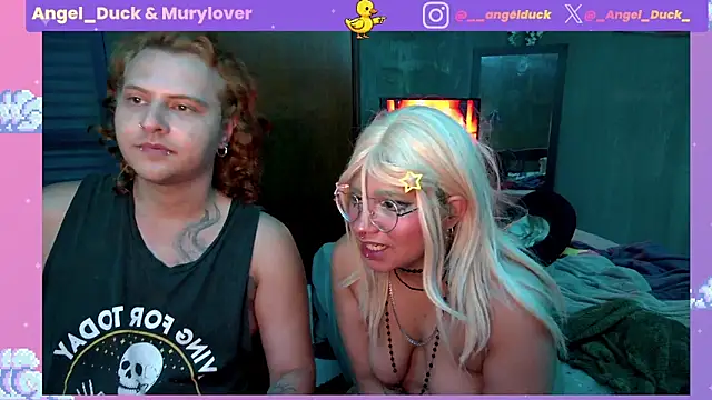 Snapshot of Angel_Duck chatting on June 8, 2026, 1:28 am Angel Duck online show from June 8, 2026, 1:28 am