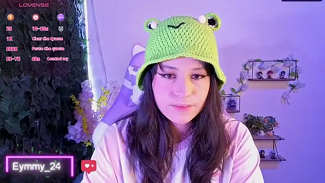 Eymmy 24 online show from April 19, 2026, 1:38 am