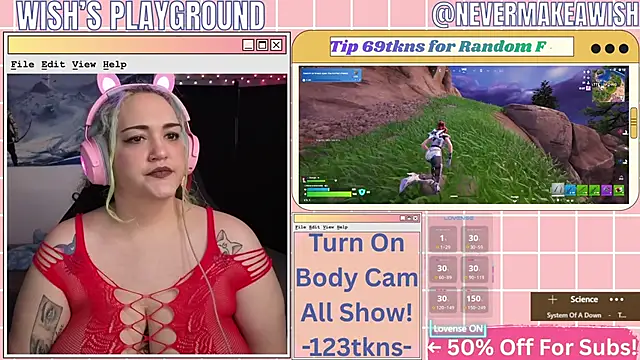 nevermakeawish online show from March 3, 2026, 4:13 pm