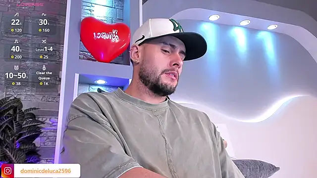 Snapshot of dominic_de_luca chatting on February 19, 2026, 3:46 am dominic de luca online show from February 19, 2026, 3:46 am