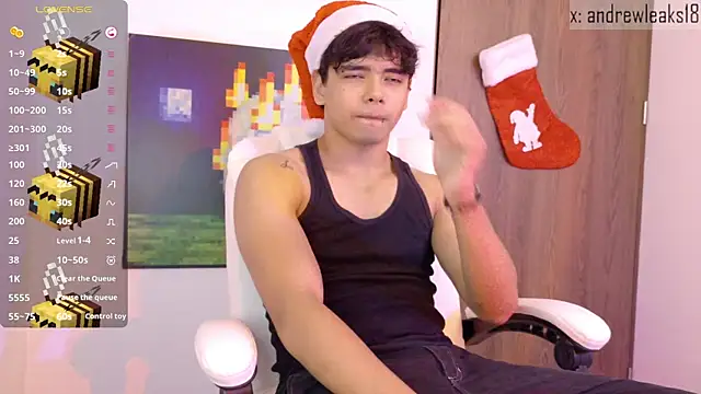 an drew18 online show from December 14, 2025, 3:23 am