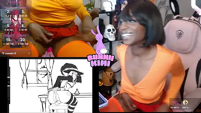 bunniikimi online show from October 5, 2025, 1:31 pm