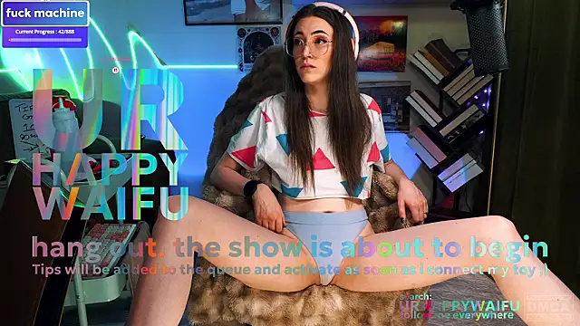 urhappywaifu online show from March 31, 2026, 1:07 am