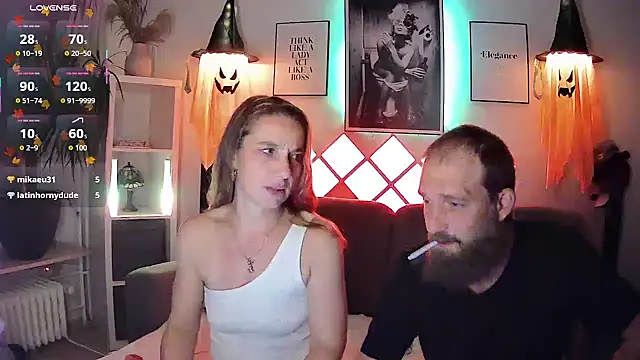 XBellaXundXUweX online show from October 8, 2025, 8:50 pm