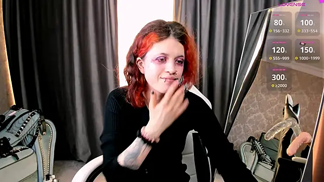 NoelleGothicShadow online show from October 12, 2025, 9:47 pm