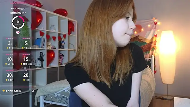 Wendy Cutie online show from February 24, 2026, 7:01 pm