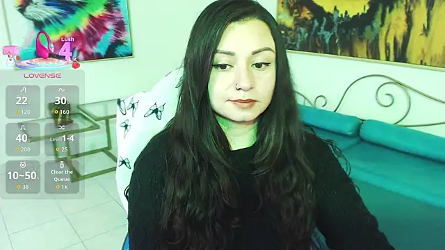 Eva Roussell online show from April 19, 2026, 6:10 pm