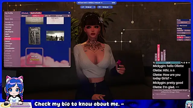 SonaBoobvelle online show from May 21, 2026, 2:57 pm