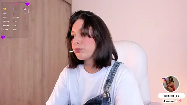 NatySpiice1 online show from January 10, 2026, 10:25 pm