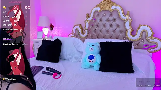 AryCorinne online show from March 1, 2026, 3:08 am