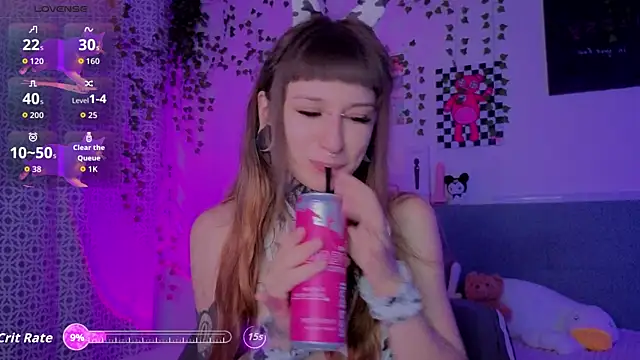 LilithPoison online show from July 11, 2026, 9:05 pm