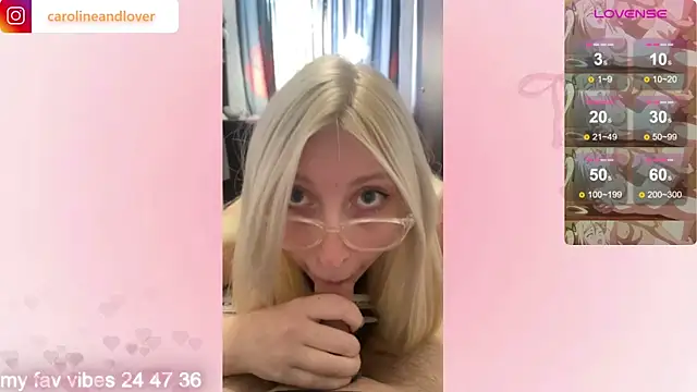 Caroline lover  online show from November 14, 2025, 9:52 am