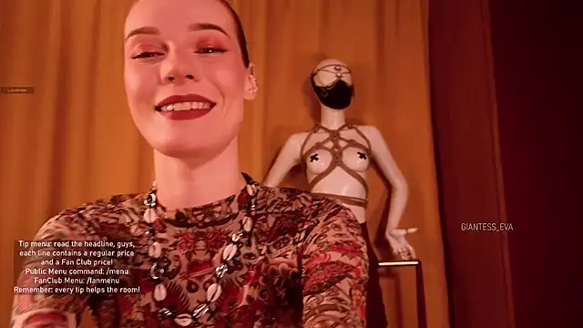 Giantess Eva online show from October 22, 2025, 5:13 pm