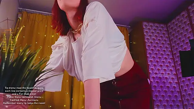 Giantess Eva online show from February 1, 2026, 10:08 pm