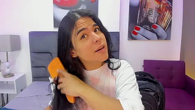 Angel Dustts online show from October 19, 2025, 7:03 pm