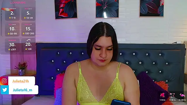 Julietta colleman online show from November 21, 2025, 8:07 pm