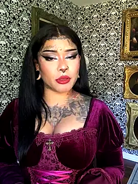 Succubus Vampira online show from October 6, 2025, 5:21 pm