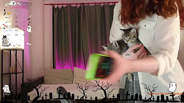 GingerCute online show from October 30, 2025, 12:06 pm