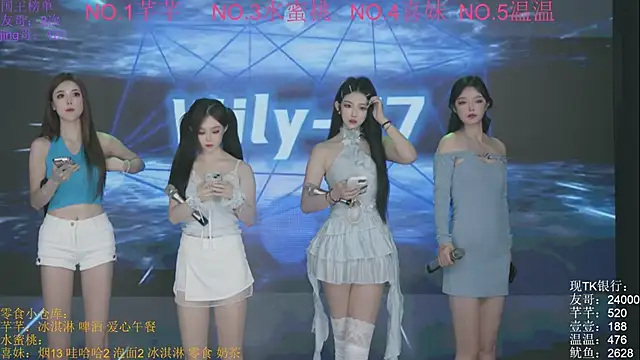 Wily-07 online show from October 24, 2025, 11:12 pm