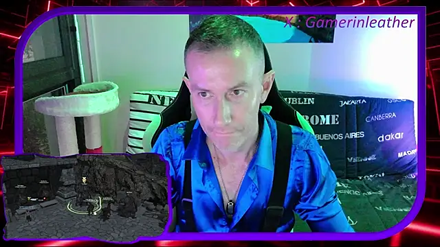 Gamerinleather online show from October 31, 2025, 4:41 pm