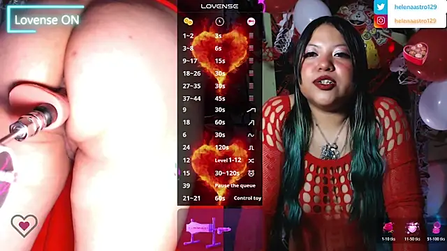 Helena Astro online show from February 12, 2026, 7:03 am