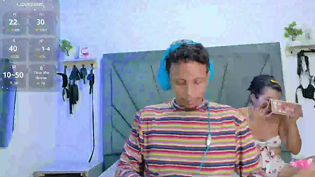 DamianandEva online show from April 24, 2026, 12:51 pm